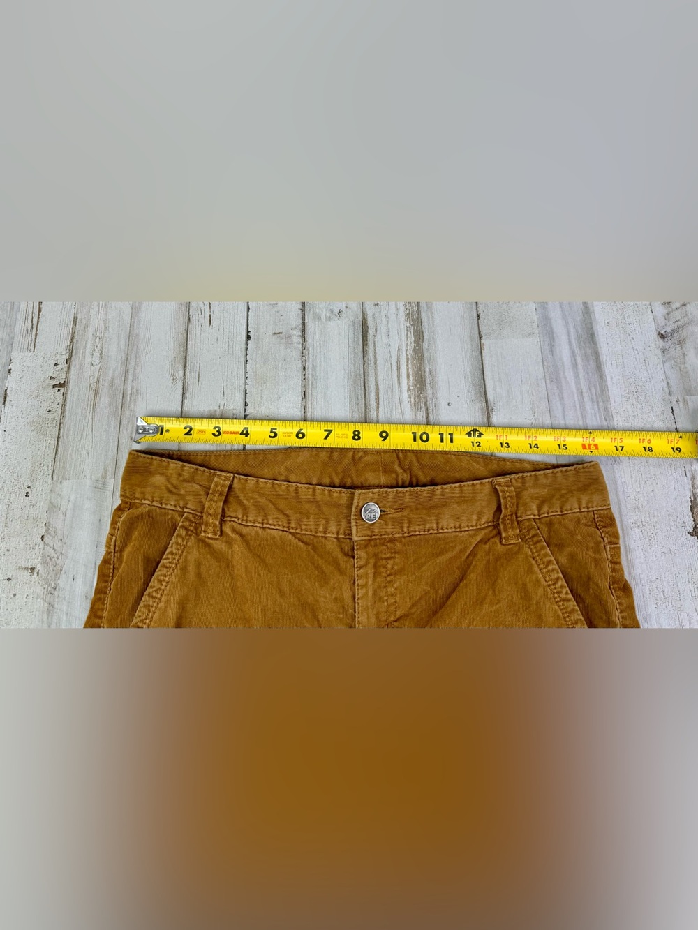 REI Pants Womens 6P (32x30) Tan Corduroy Cargo Pockets Outdoors - Picture 5 of 10